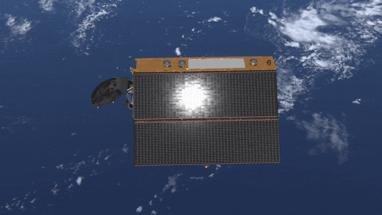 Sentinel-6 Satellite Over California