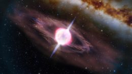 Short Gamma Ray Burst Caused by Collapsing Star Crop