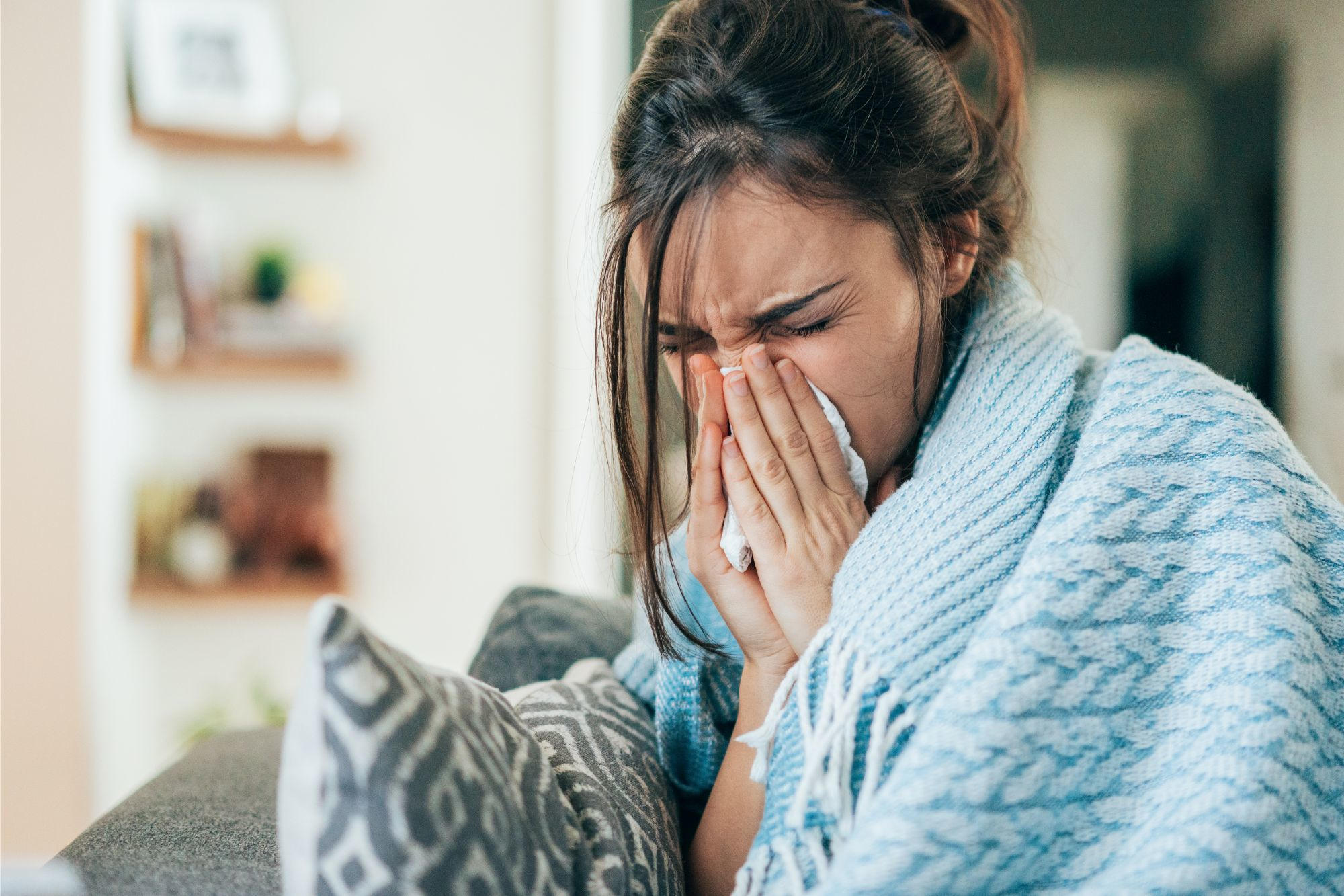 Sick Woman Flu
