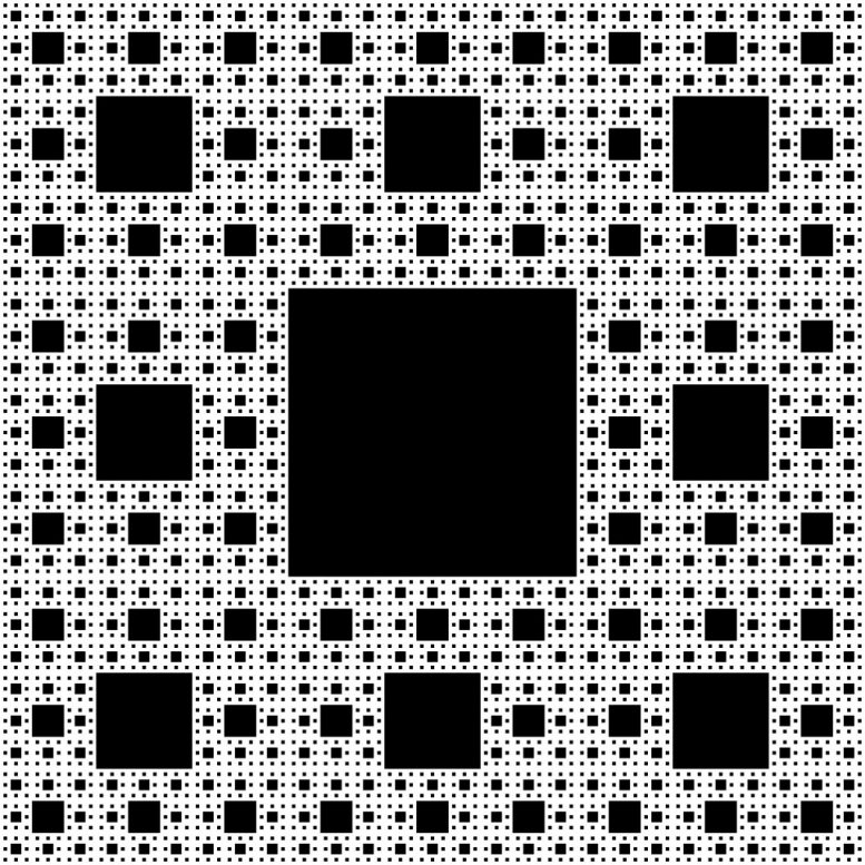 Sierpiński Carpet Fractal