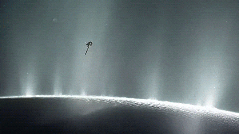 Photo of Moon Enceladus