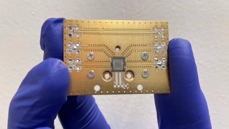 Silicon Carbide Quantum Chip