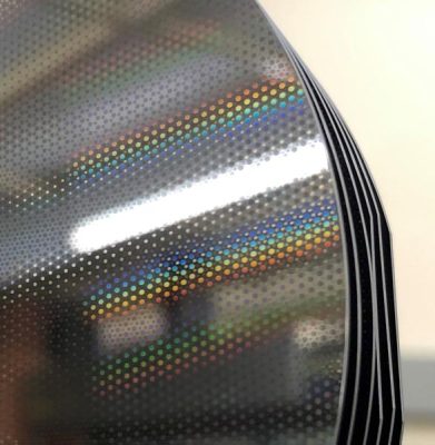 Silicon Mirrors With Stress Correction Patterns