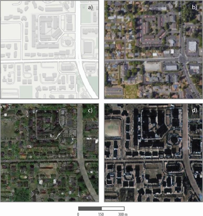 Simulated Satellite Images of Tacoma
