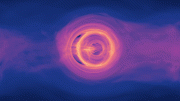 Simulation Sheds Light on Spiraling Supermassive Black Holes