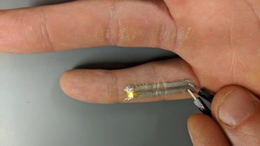 Skin Printed Electrical Leads