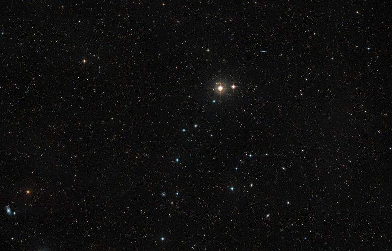 The Sky Around Galaxy NGC 4993