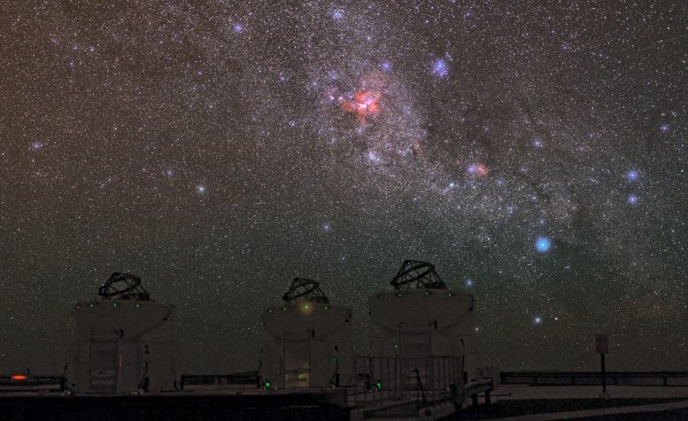 Sky Over ESO Paranal Observatory