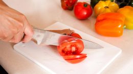Slicing Tomato Cutting Board