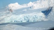Small Glacier Norwegian Archipelago Svalbard