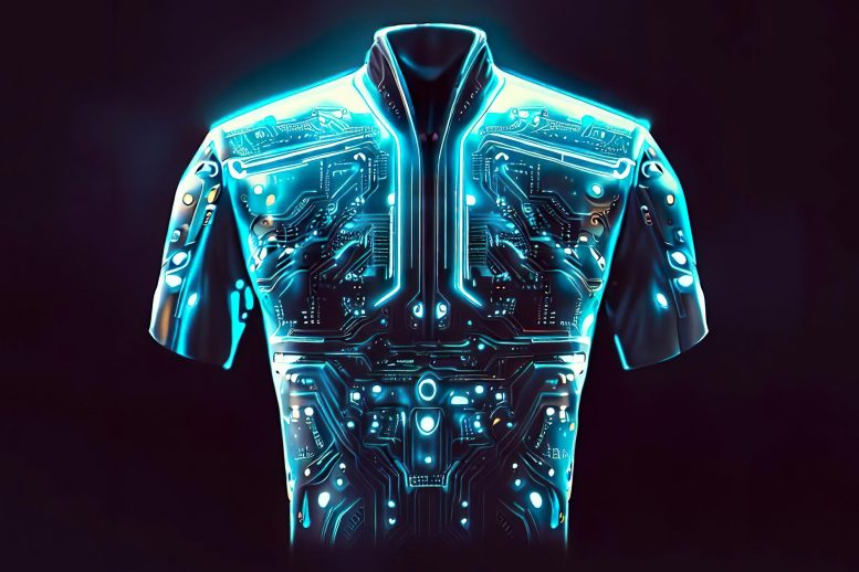 Smart Textiles Electronic Shirt Concept