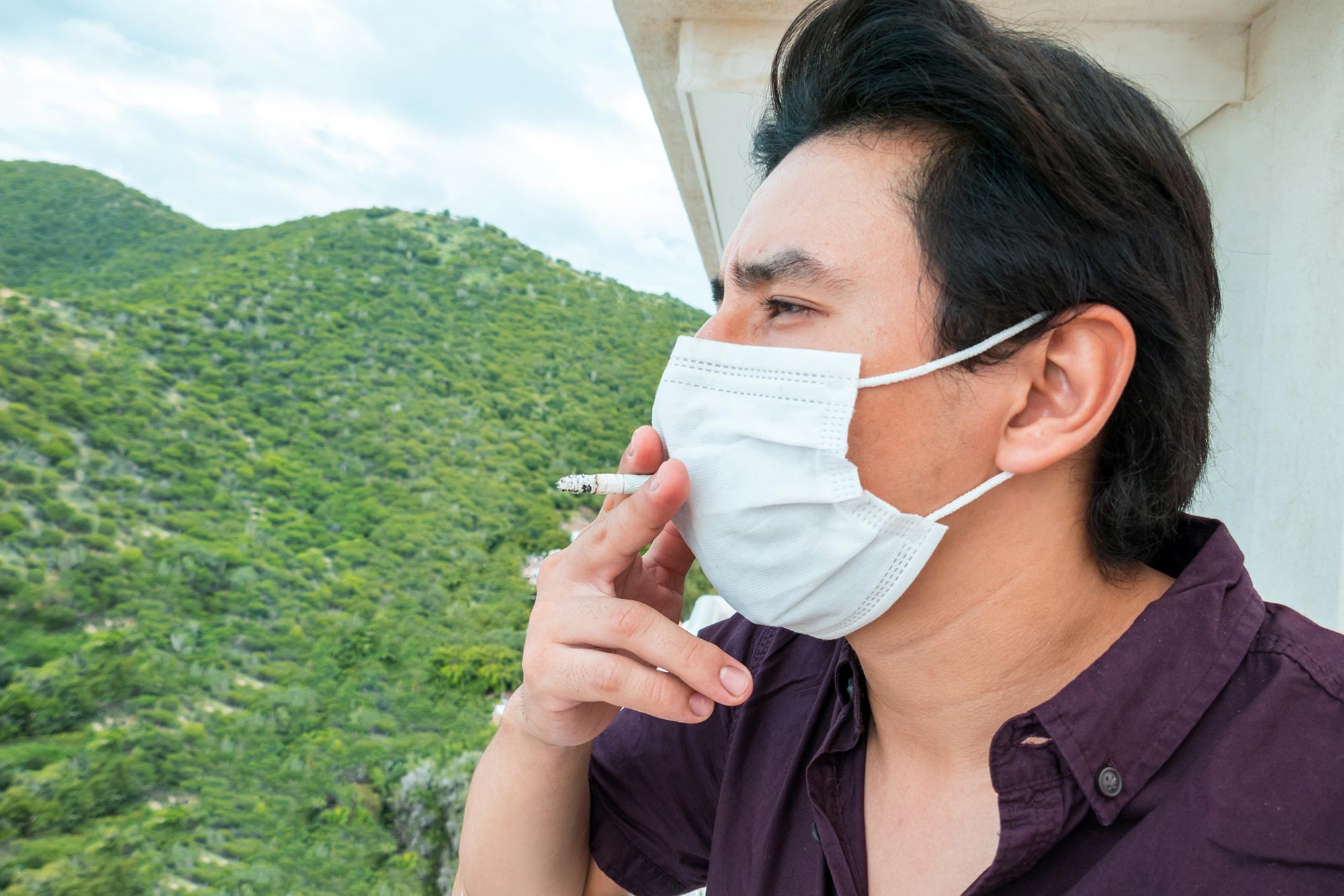 Mask Wearing Amplifies Harms of Smoking