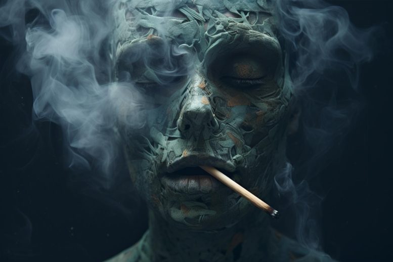 Smoking Mental Health Art