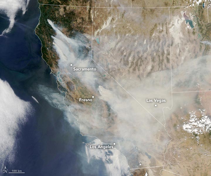 Smoky Inferno California Nevada Annotated
