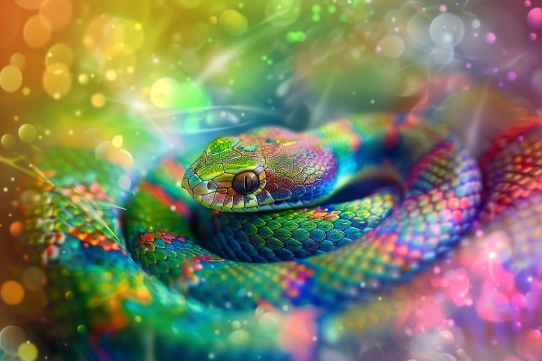 Snake Evolution Rainbow
