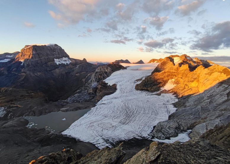 Snow Free Claridenfirn Glacier in 2026