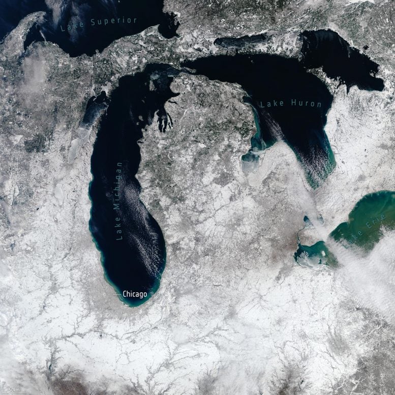 Snow Near Great Lakes
