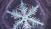 Snowflake Quantum Fractal Illustration
