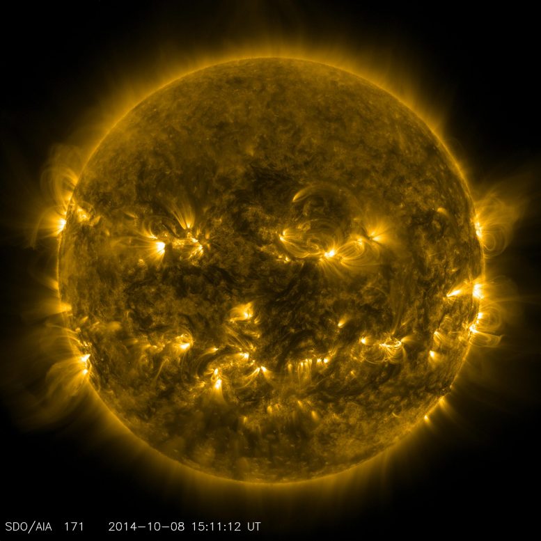 Solar Dynamics Observatory Sun 171 Angstrom