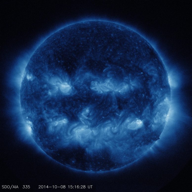 Solar Dynamics Observatory Sun 335 Angstrom