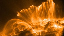 Solar Flares Eject Radiation
