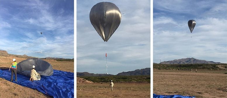 Solar Hot Air Balloon With Infrasound Microbarometer Payload