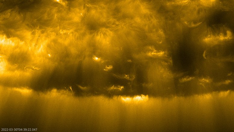 Solar Orbiter's Highest Resolution Image of Sun's South Pole