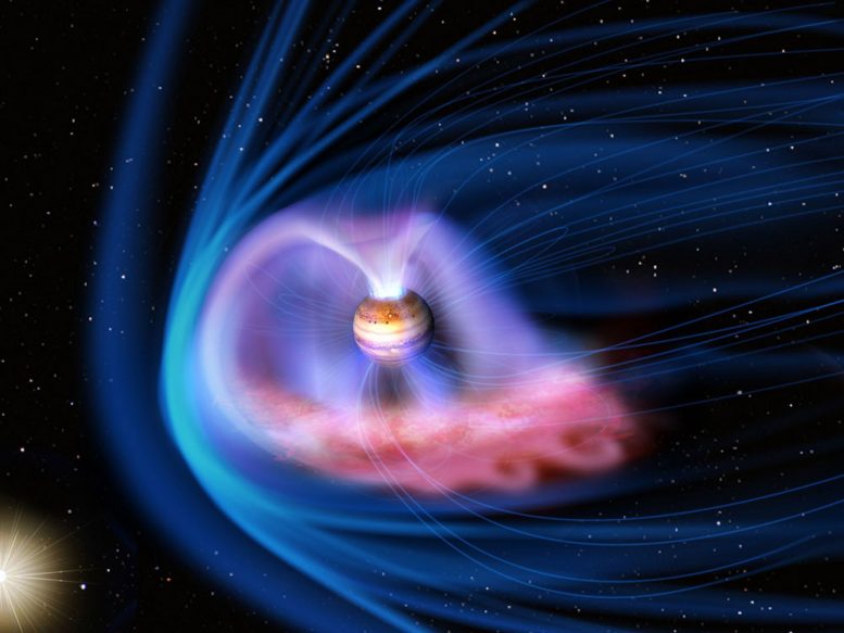 Solar Storms Trigger Jupiter’s Northern Lights
