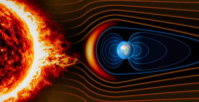 Solar Wind Sun Earth Magnetic Field