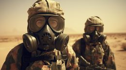 Soldiers Gas Masks Concept Art
