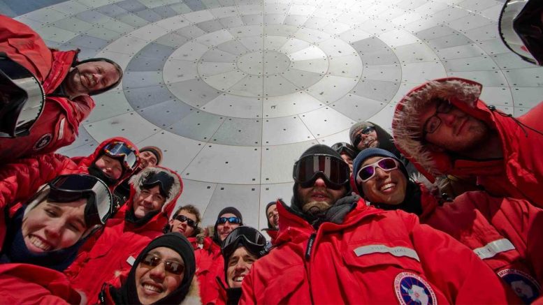 South Pole Telescope Scientists