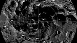 South Pole of the Moon Mosaic Image