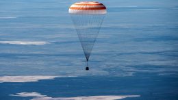 Soyuz MS-15 Spacecraft Landing