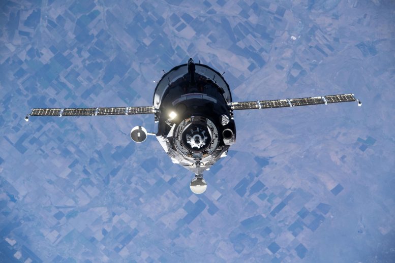 Soyuz MS-19 Arriving at ISS