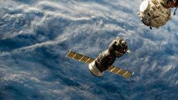 Soyuz MS-23 Crew Ship Approaches the Space Station