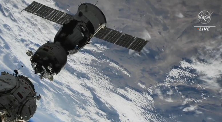Soyuz MS-23 Spacecraft Undocking