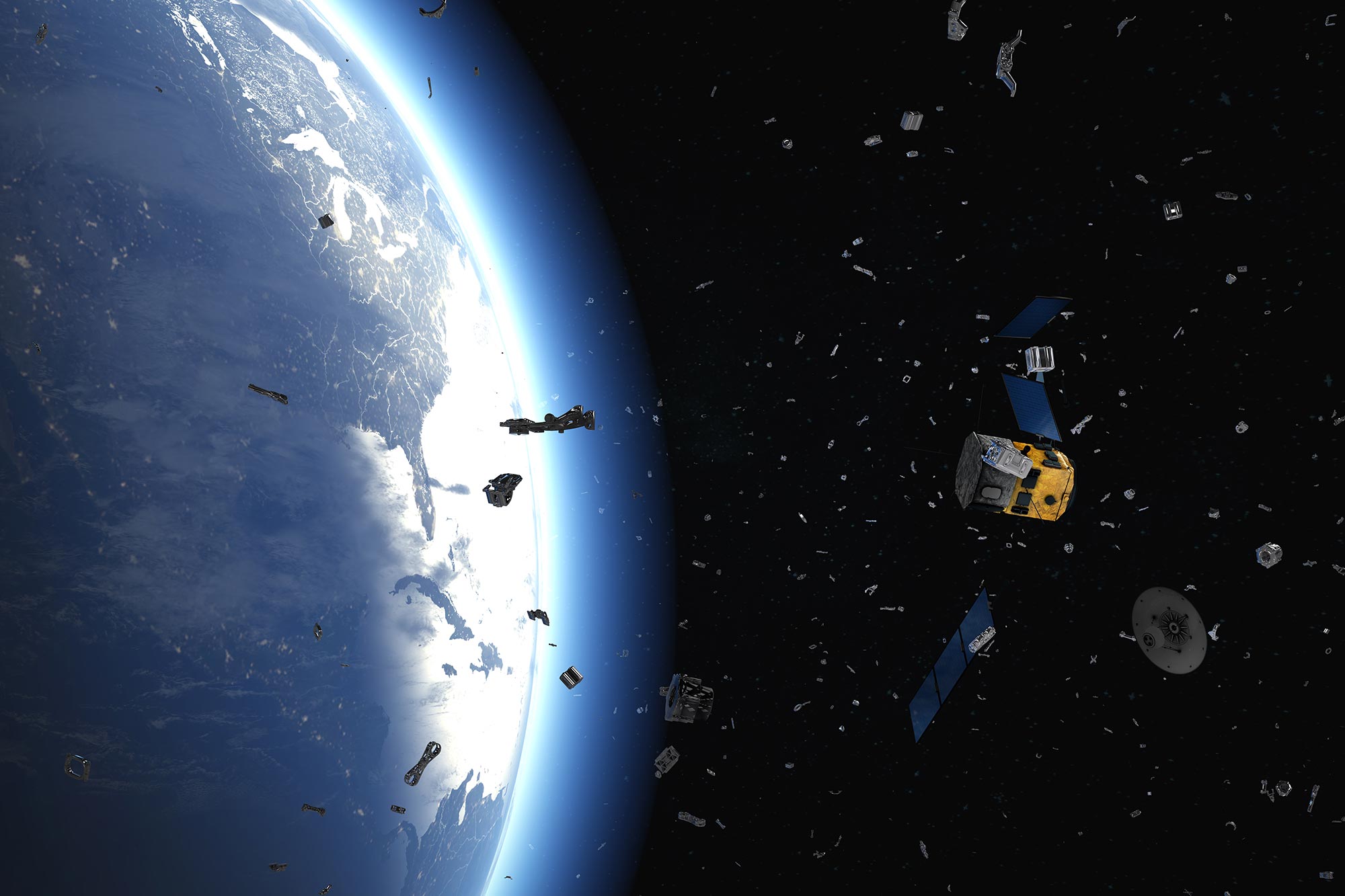 New Idea Could Turn Space Debris Into Future Spacecraft