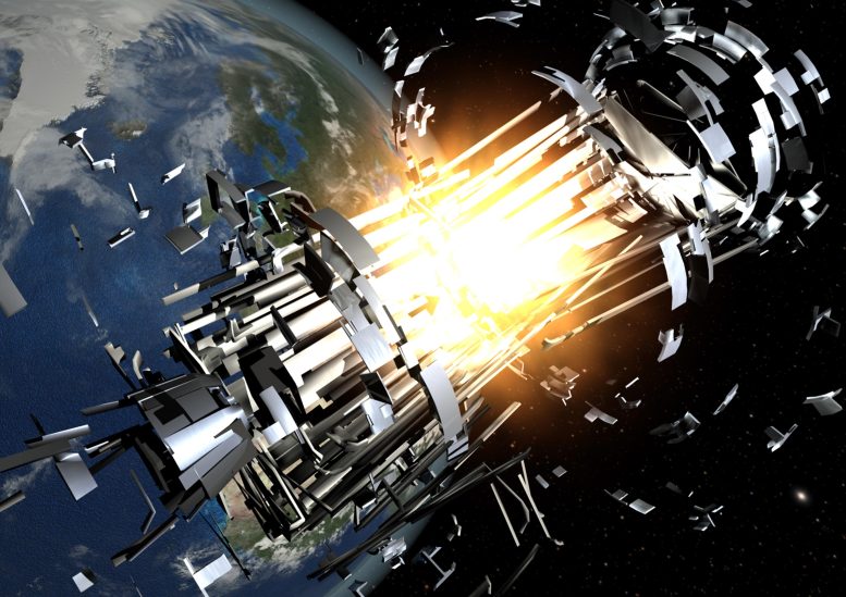 Space Explosion Illustration
