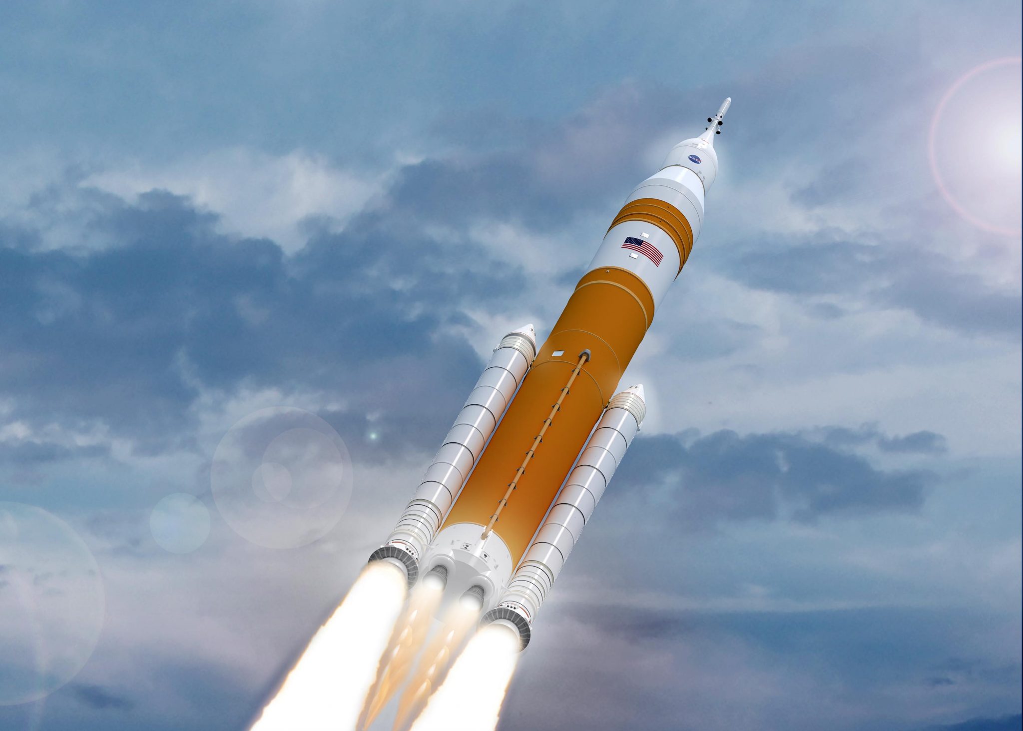 La NASA comienza a ensamblar un cohete SLS masivo para la misión lunar