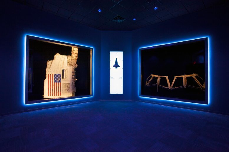 Space Shuttle Challenger and Columbia Fragments