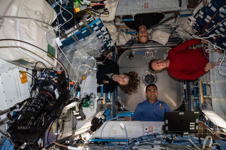 Space Station Crew Kicks Off 2022