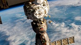 Space Station Orbits Above Queensland, Australia