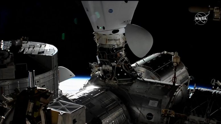 SpaceX Cargo Dragon Docks to Space Station