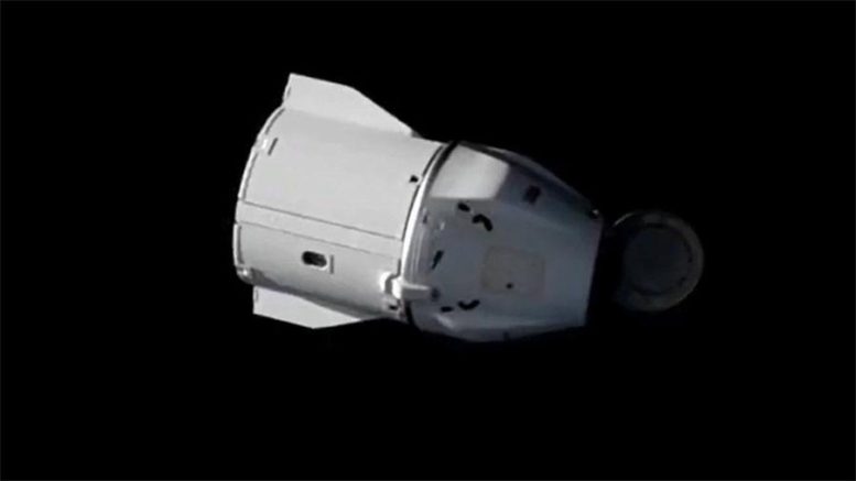 SpaceX Cargo Dragon Spacecraft Undocked