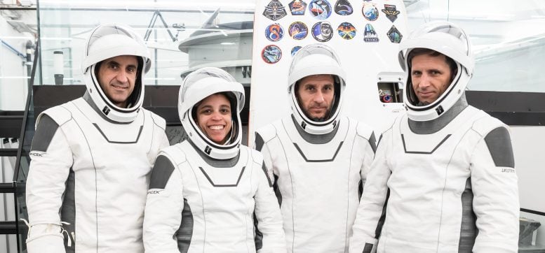 SpaceX Crew-13 Members Portrait