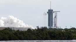 SpaceX Crew 4 Static Fire Test