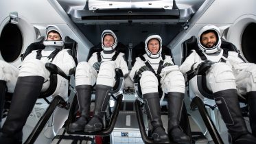 SpaceX Crew-6 Crew Members in Dragon