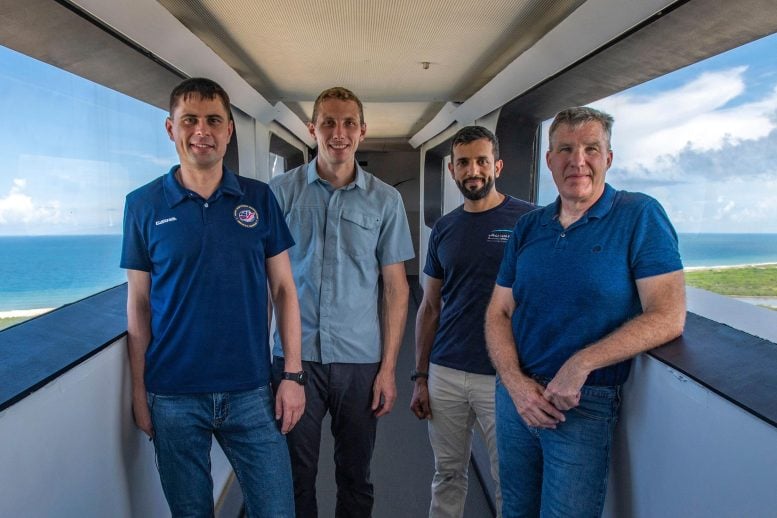 SpaceX Crew-6 Members Crew Access Arm