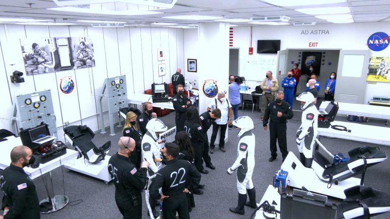 SpaceX Crew-7 Astronauts Suit Up