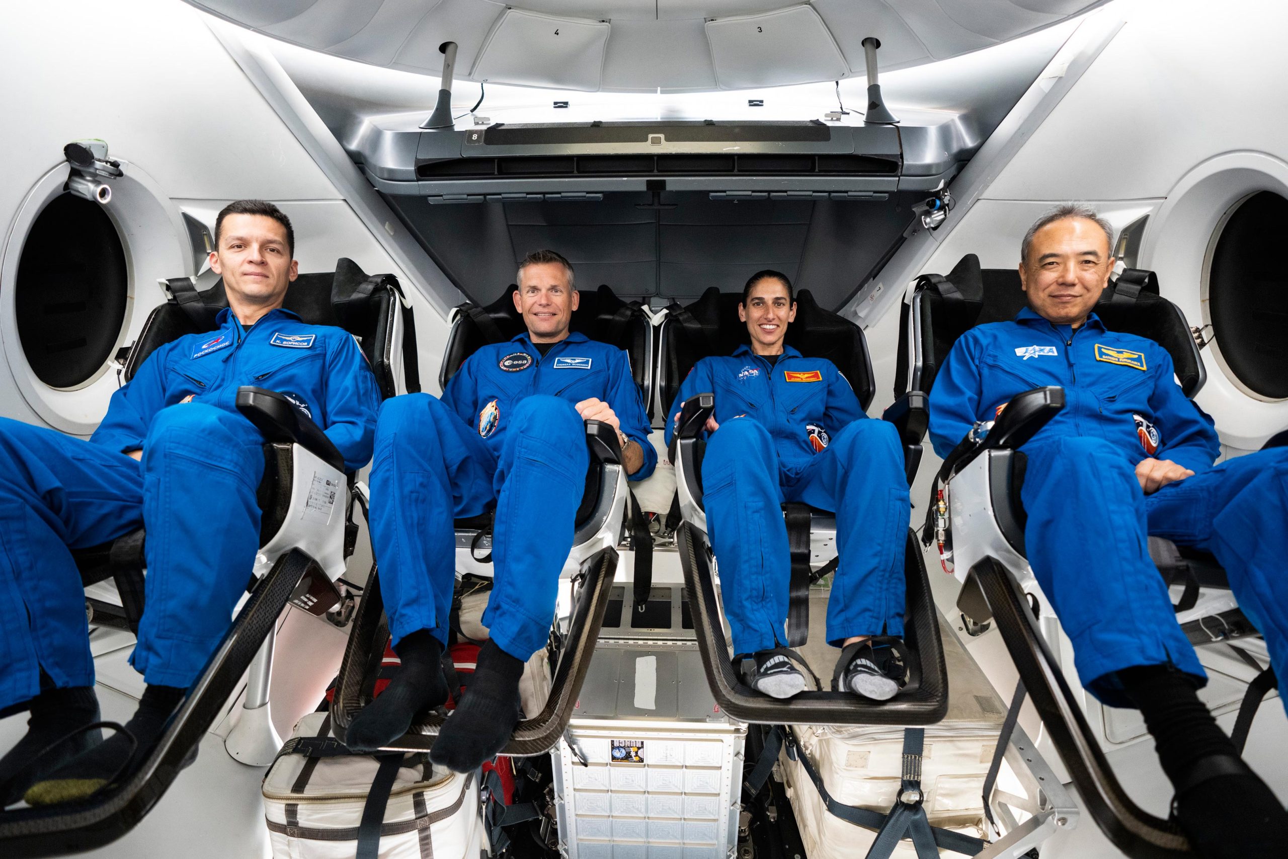 ESA و NASA و JAXA و Roscosmos اتحدوا في مهمة SpaceX’s Crew-7